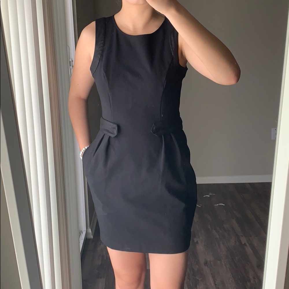 Armani Exchange Black Dress with Pockets